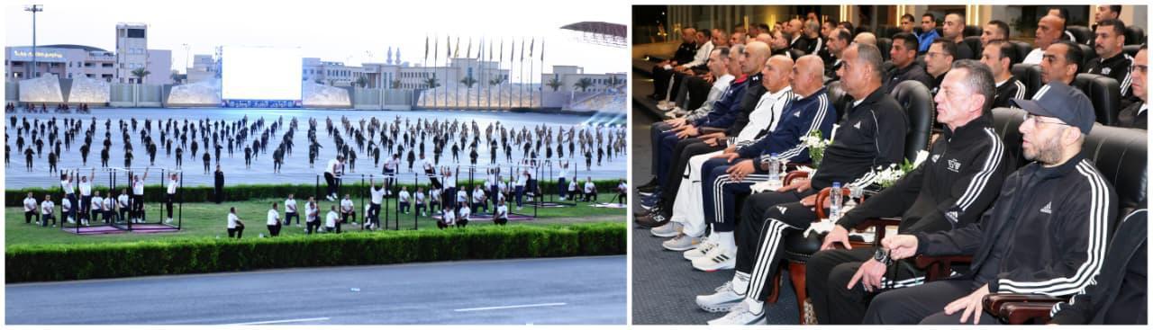 Inspection at the military academy