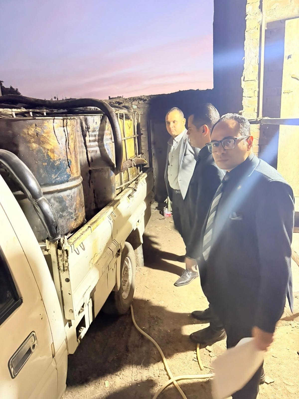 Unlicensed car oil recycling facility discovered