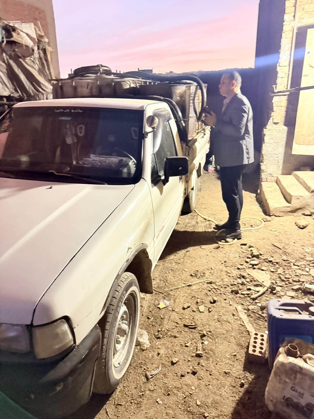 Unlicensed car oil recycling facility discovered