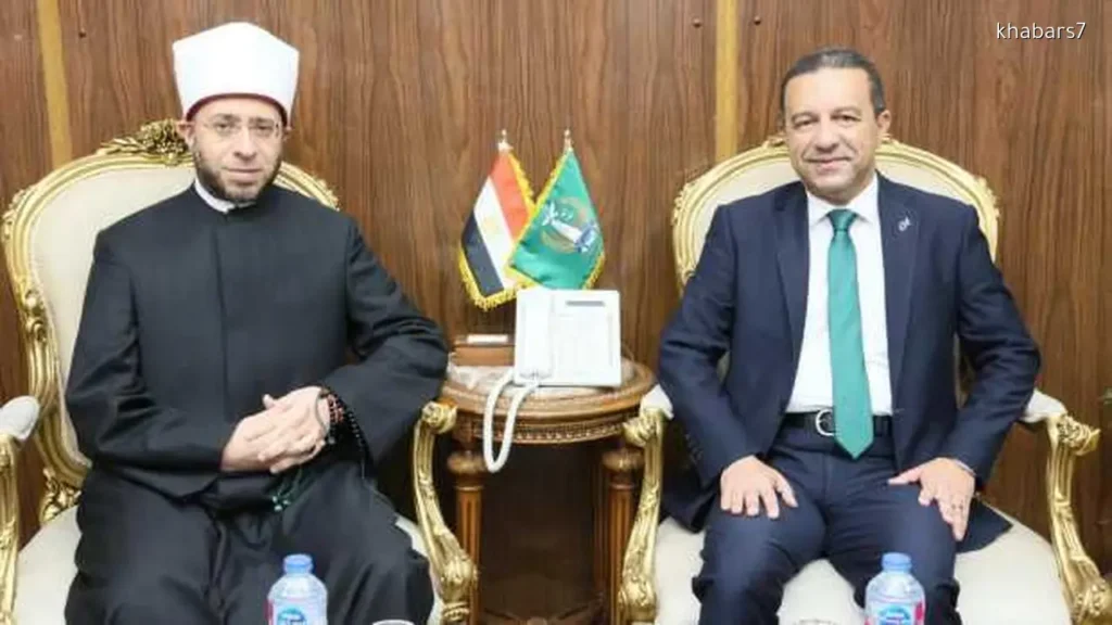 Governor of Menoufia Welcomes Minister of Awqaf for Opening of Qibli Mosque