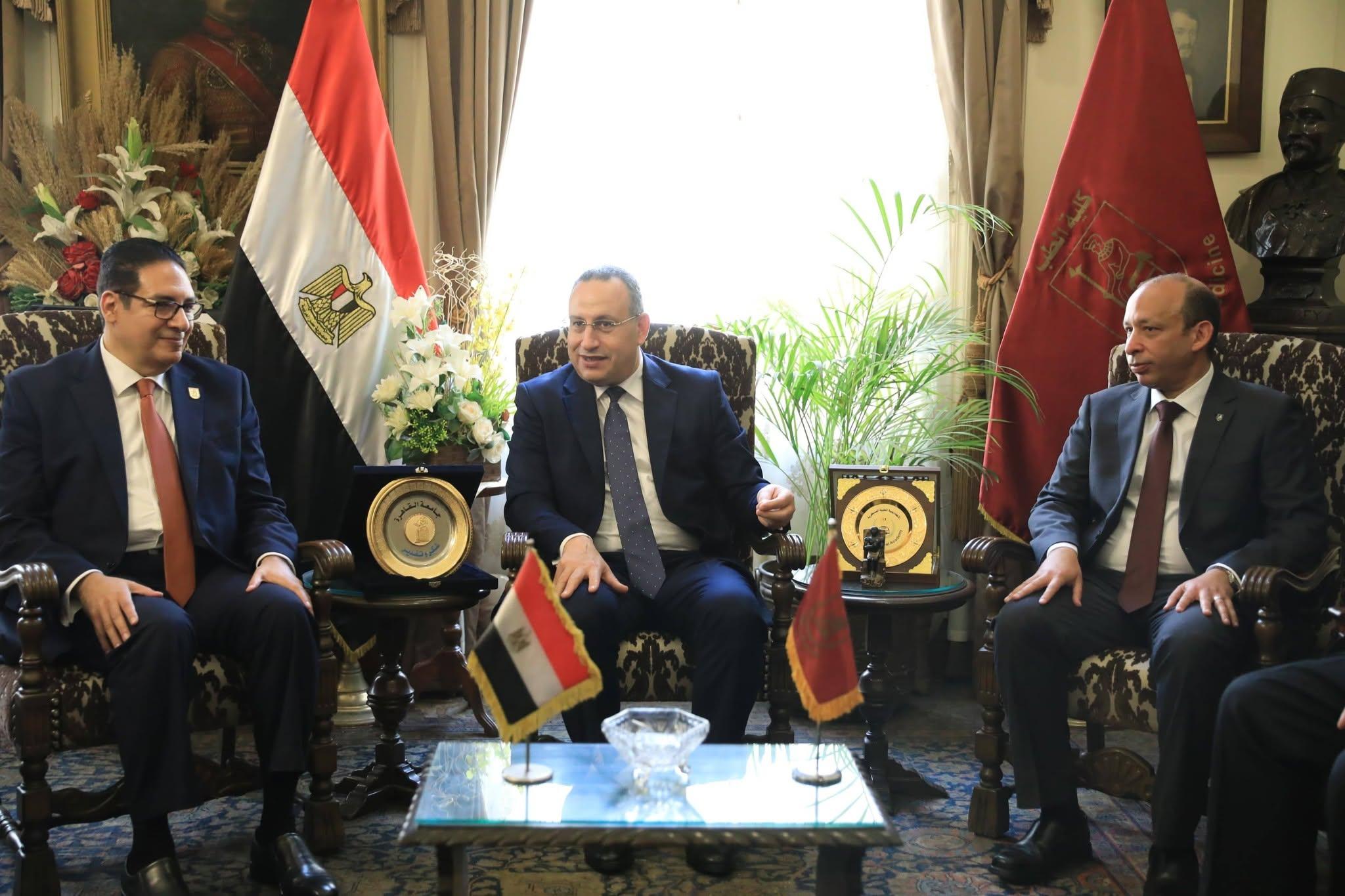 Meeting of the Minister of Higher Education with Faculty Members at Cairo University