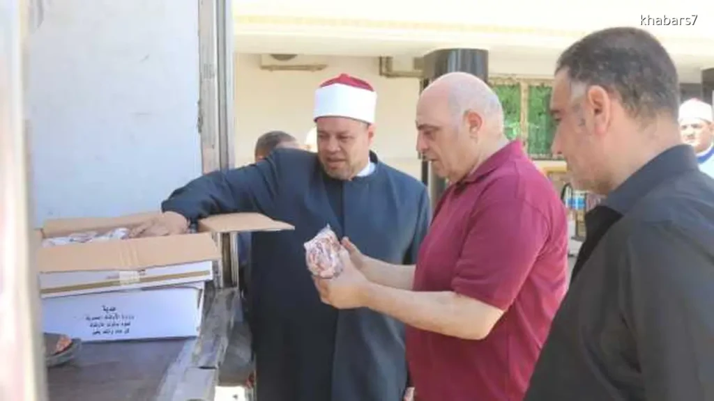 Awqaf Ministry Distributes 17 Tons of Sacrifice Meat to Needy Families Across Five Governorates