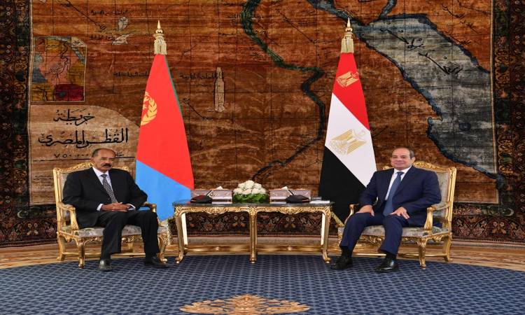 President El-Sisi and Eritrean President Isaias Afwerki