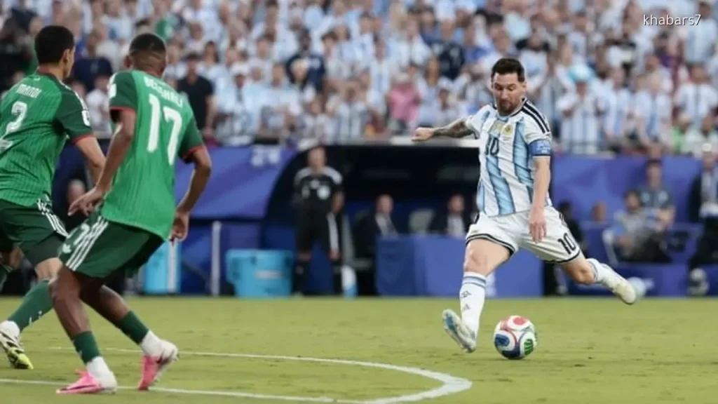 Lionel Messi Scores as Argentina Takes Lead Against Algeria in World Cup 2026
