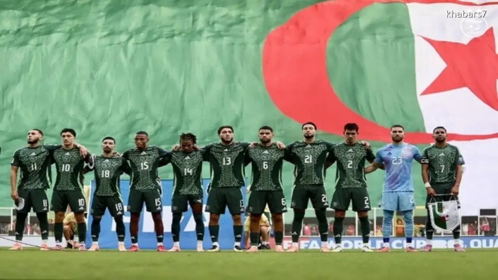 Algeria’s Starting Lineup Against Argentina in 2026 World Cup