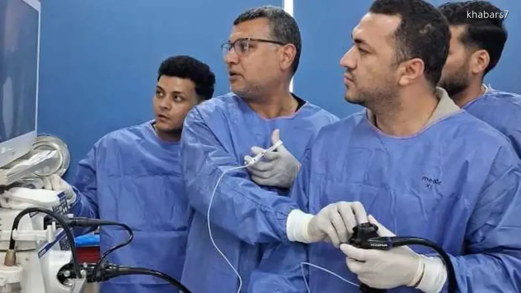 Non-Surgical Procedure Removes 100 Metal Fasteners from Patient’s Stomach in Beni Suef