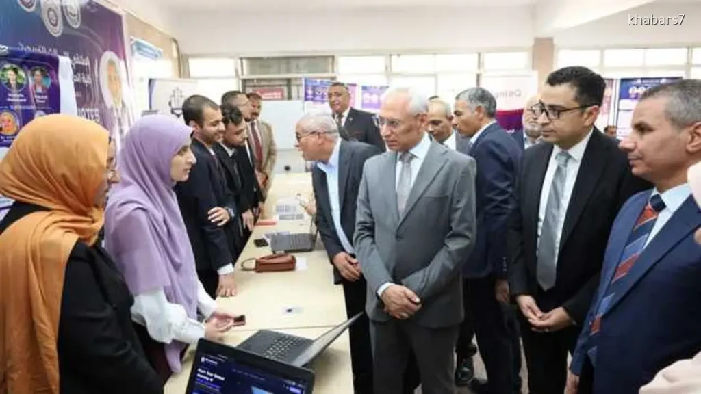 Minya University President Inaugurates Third Employment Forum and Graduation Projects Exhibition