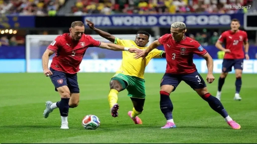 Czech Republic Leads South Africa 1-0 at Half-Time in 2026 World Cup Match