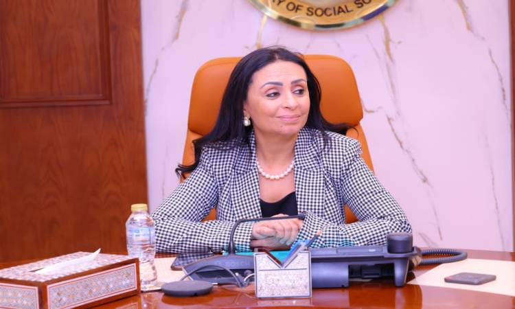 اجتماع وزيرة التضامن