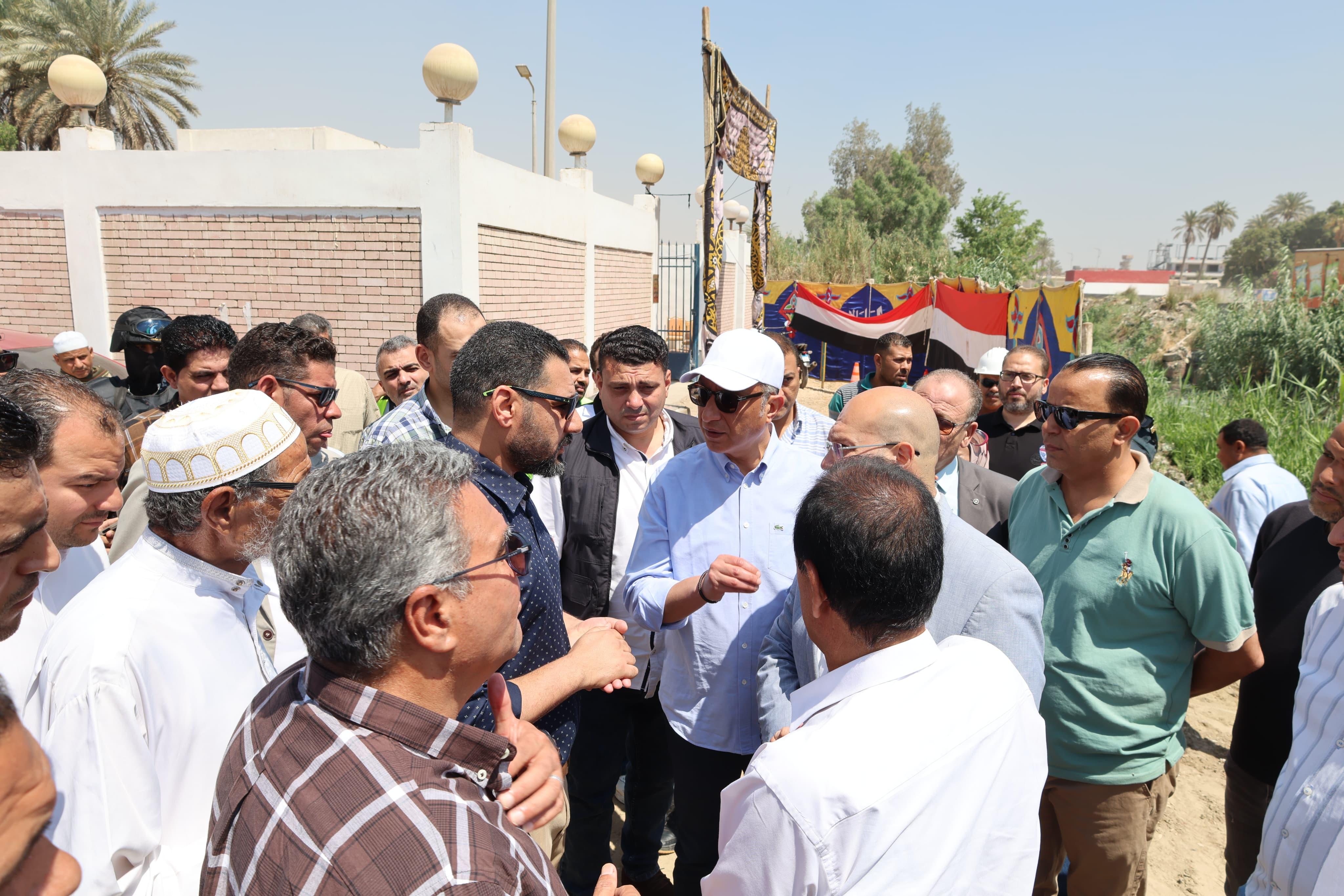 Giza Governor's Visit