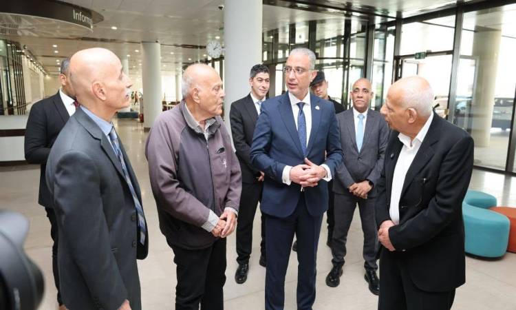 Visit of Giza Governor to Magdi Yacoub Heart Center