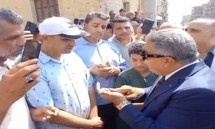 Governor of Dakahlia during the tour