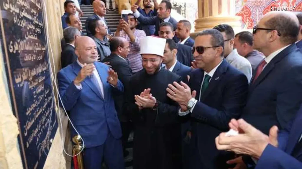 Governor of Menoufia and Minister of Awqaf Inaugurate Qibli Mosque in Menouf