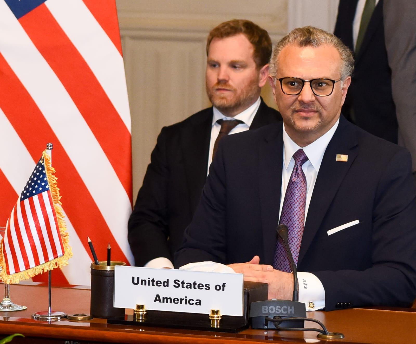 Minister of Foreign Affairs holds a quadripartite meeting with his Saudi and Turkish counterparts and Trump advisor