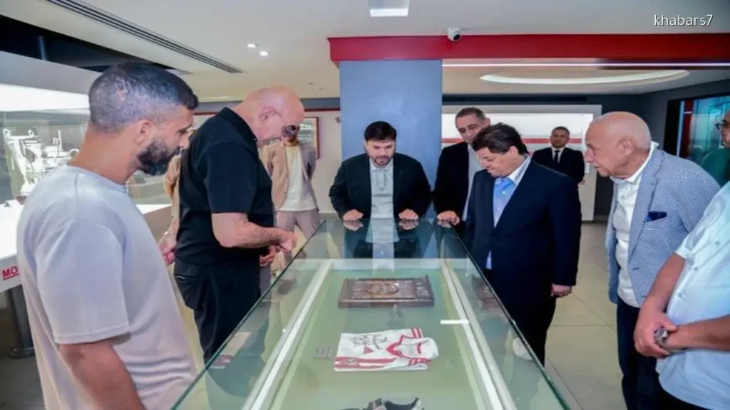 Zamalek Club Welcomes Libyan Al-Wefaq Delegation to Discuss Cooperation