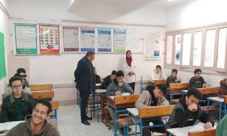 Preparatory Certificate Exams in Giza - Archive Photo