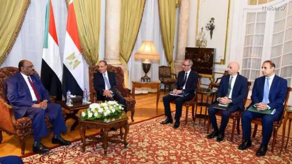 Egypt and Sudan Foreign Ministers Discuss Strengthening Bilateral Relations