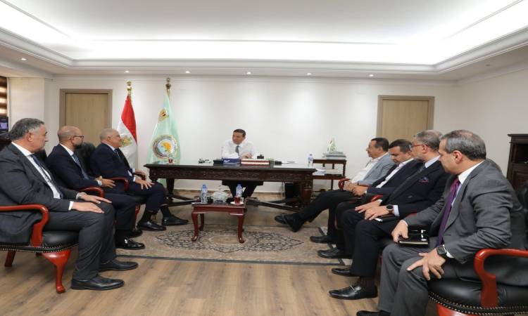 Minister of Agriculture during the meeting