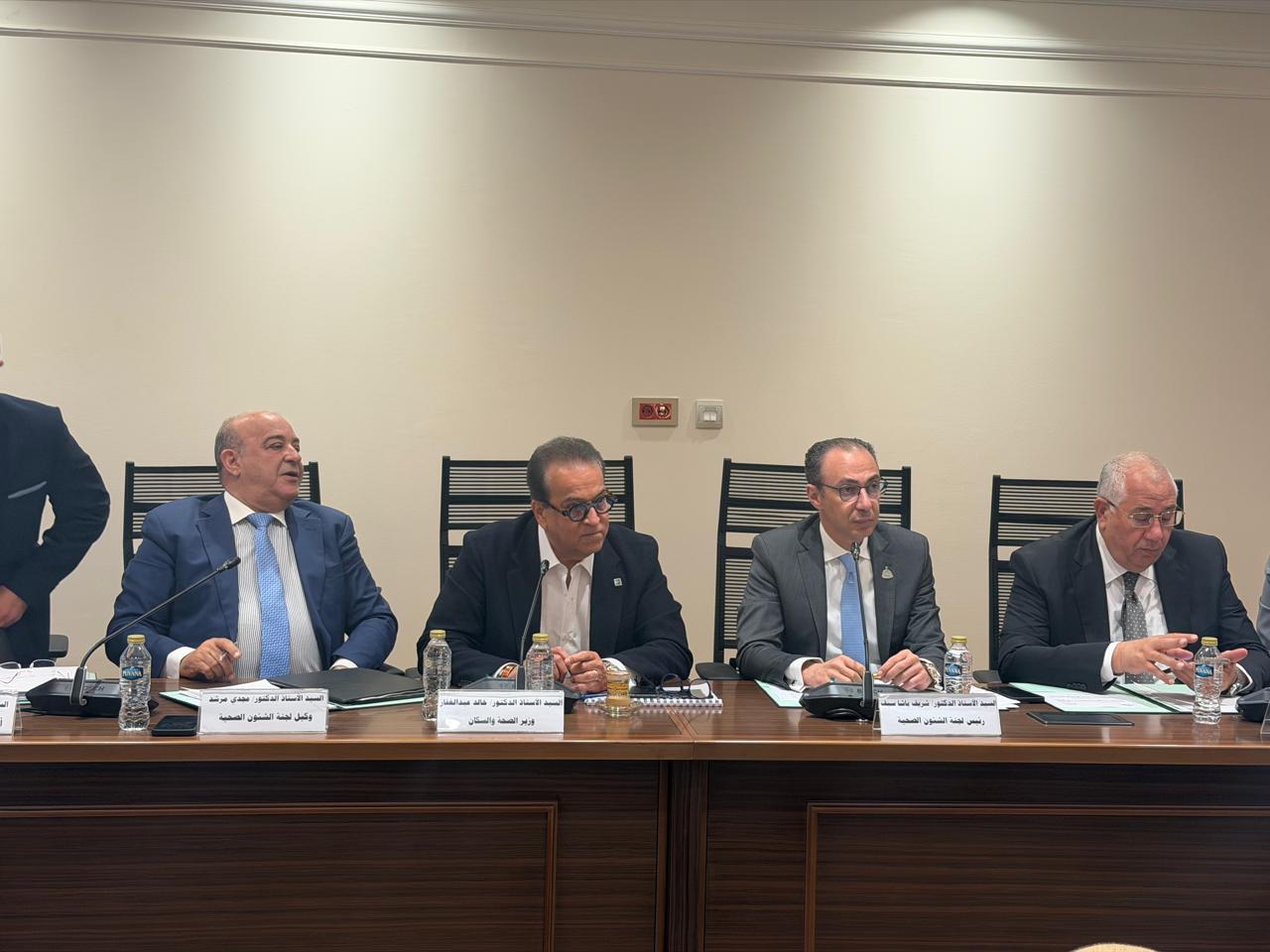 Health Minister Khaled Abdel Ghaffar