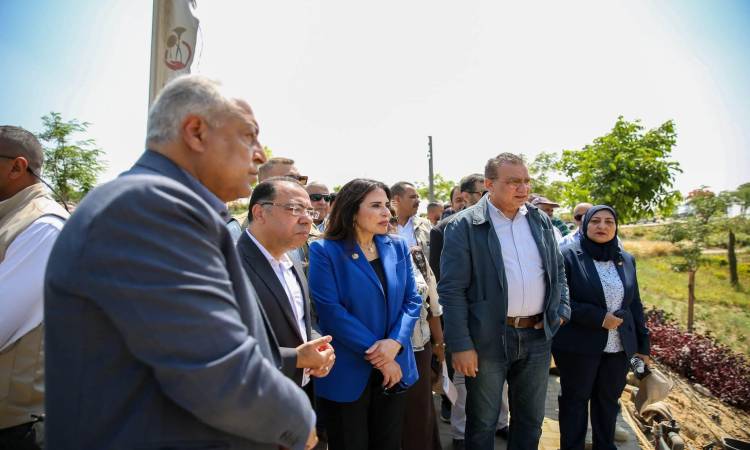 Housing Minister during the tour