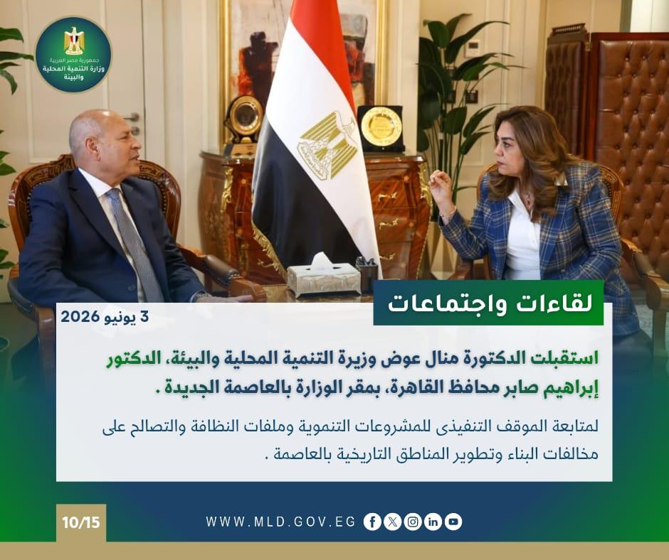 Governor of Cairo Meeting with Minister 