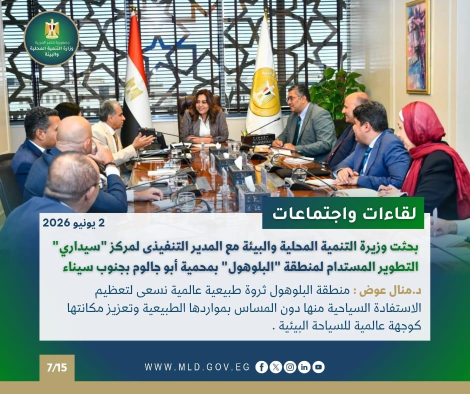 CEDARE Meeting on Blue Hole Project