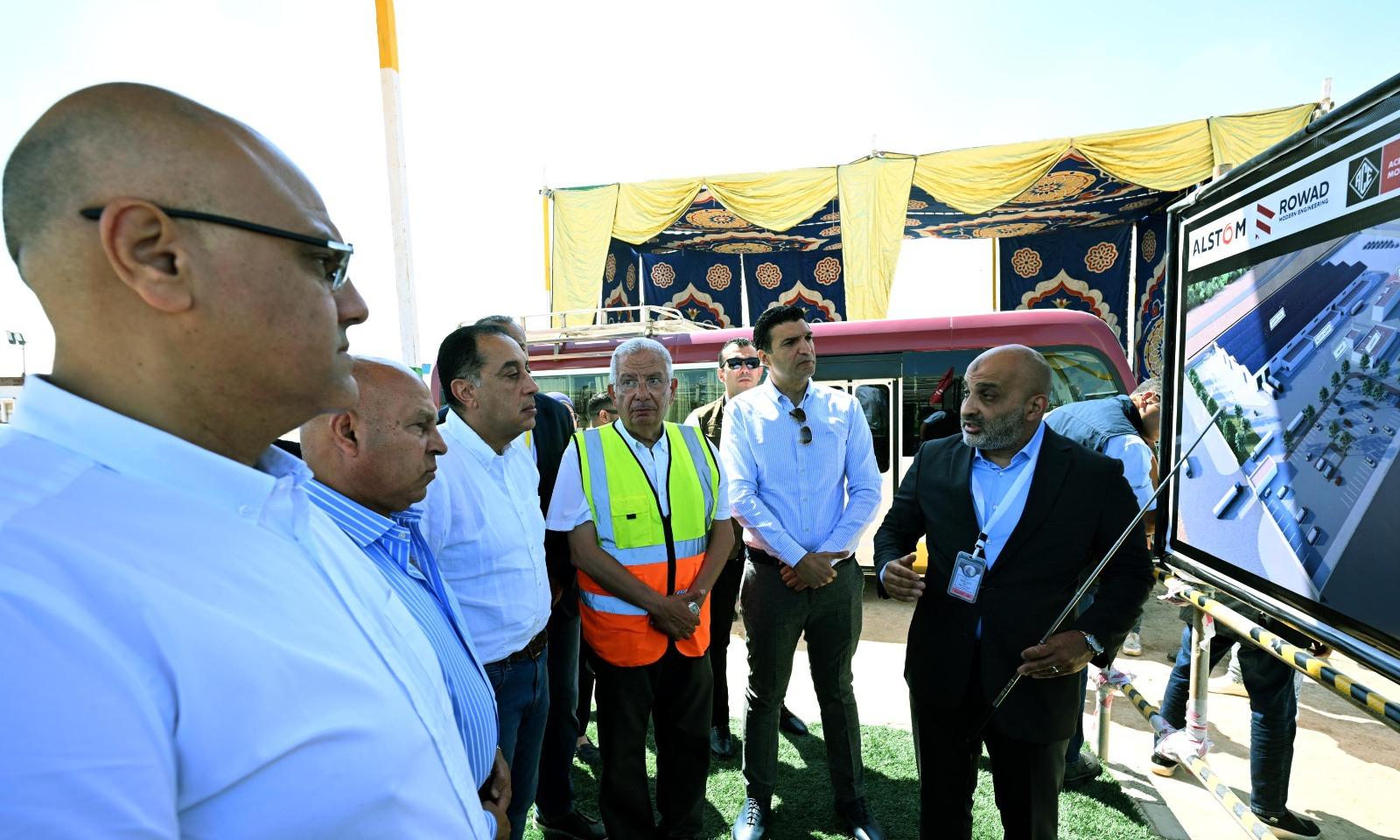 Visit of the Prime Minister to the Alstom Industrial Complex