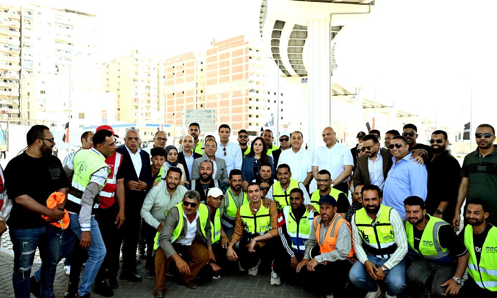 Prime Minister inaugurates First Lieutenant Suleiman Ezzat Bridge in Alexandria