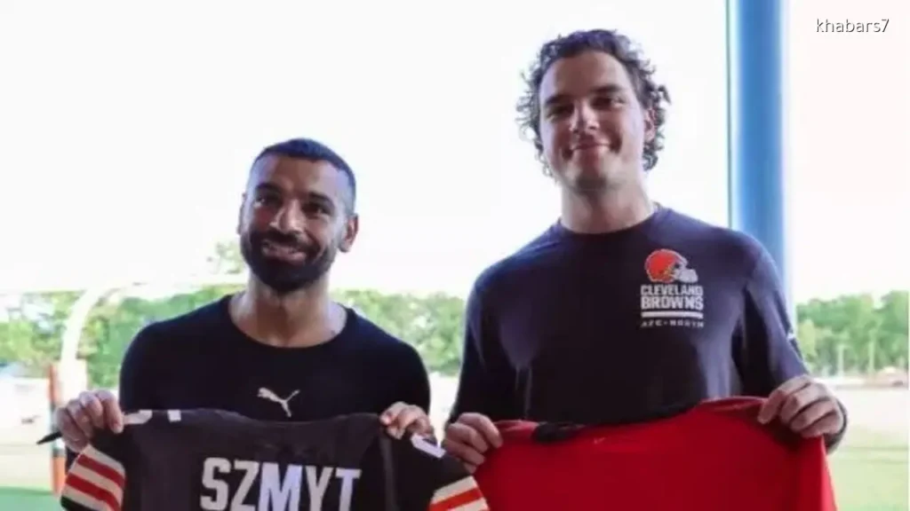 Mohamed Salah Exchanges Jerseys with Cleveland Browns Star Ahead of 2026 World Cup