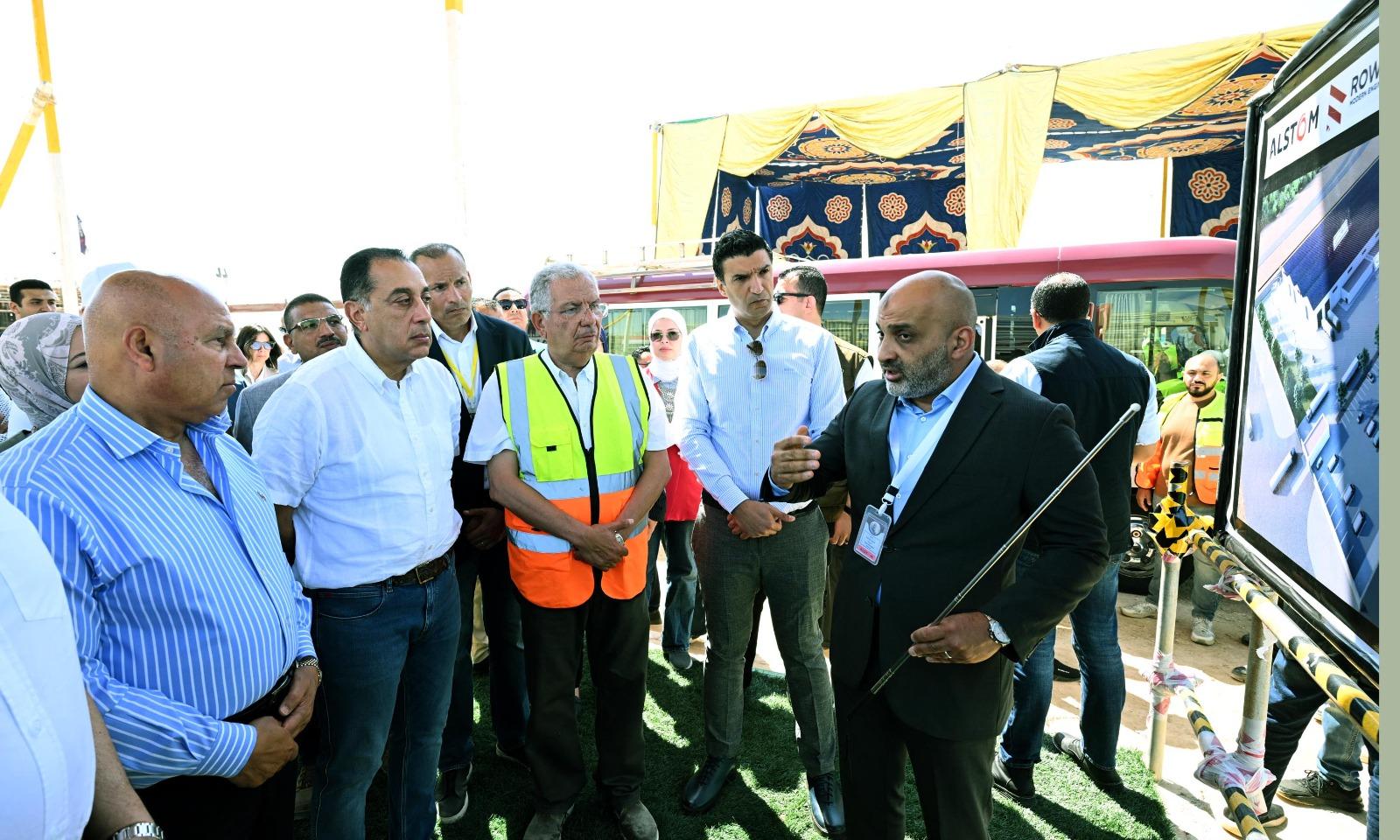Visit of the Prime Minister to the Alstom Industrial Complex