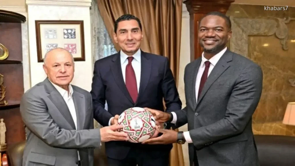 Sports Minister Discusses Future of African Football with CAF Secretary General and Abou Rida