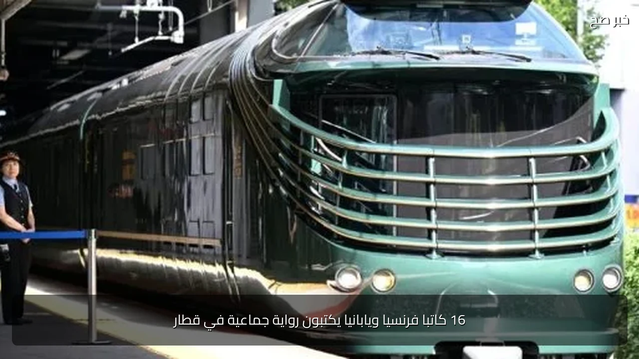 16 كاتبا فرنسيا ويابانيا يكتبون رواية جماعية في قطار