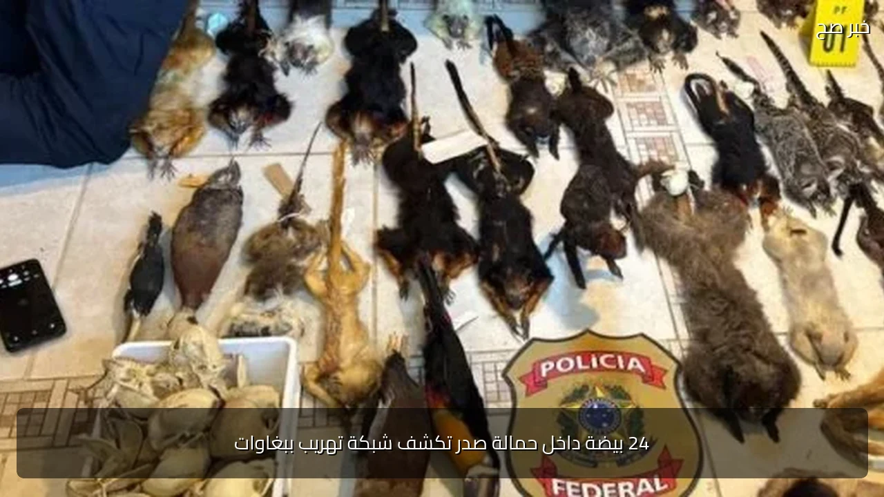 24 بيضة داخل حمالة صدر تكشف شبكة تهريب ببغاوات