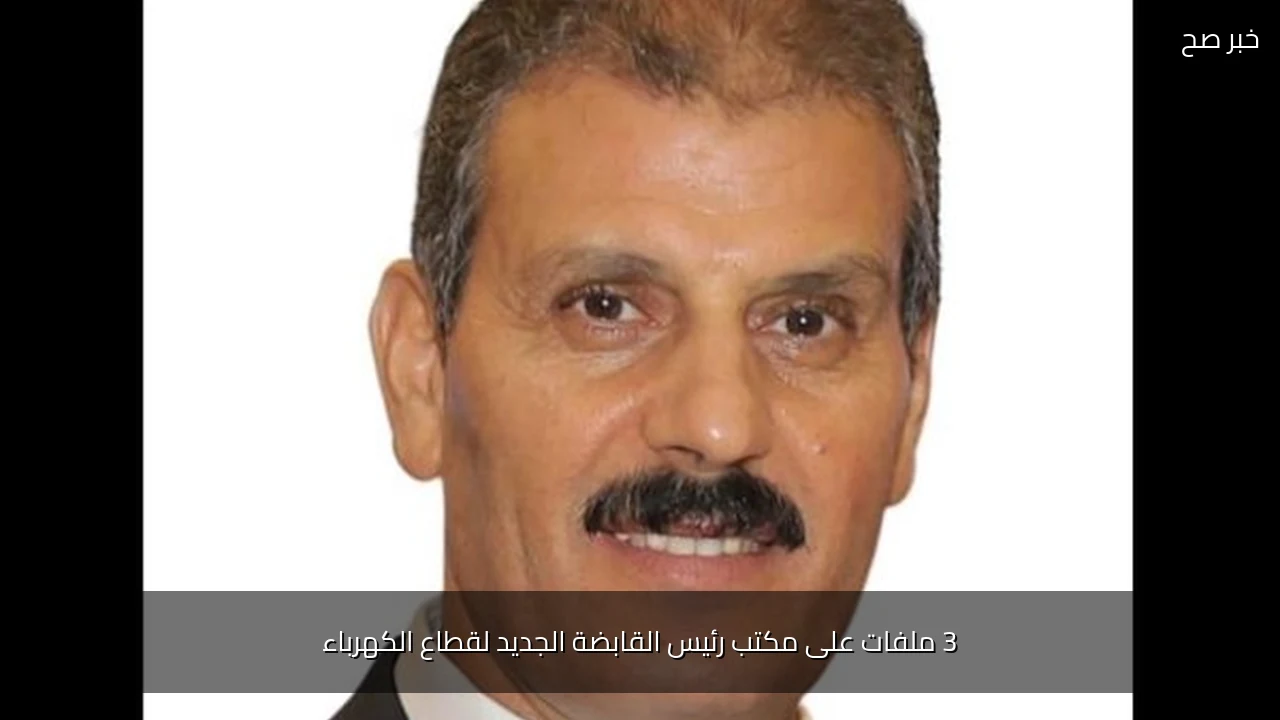3 ملفات على مكتب رئيس القابضة الجديد لقطاع الكهرباء