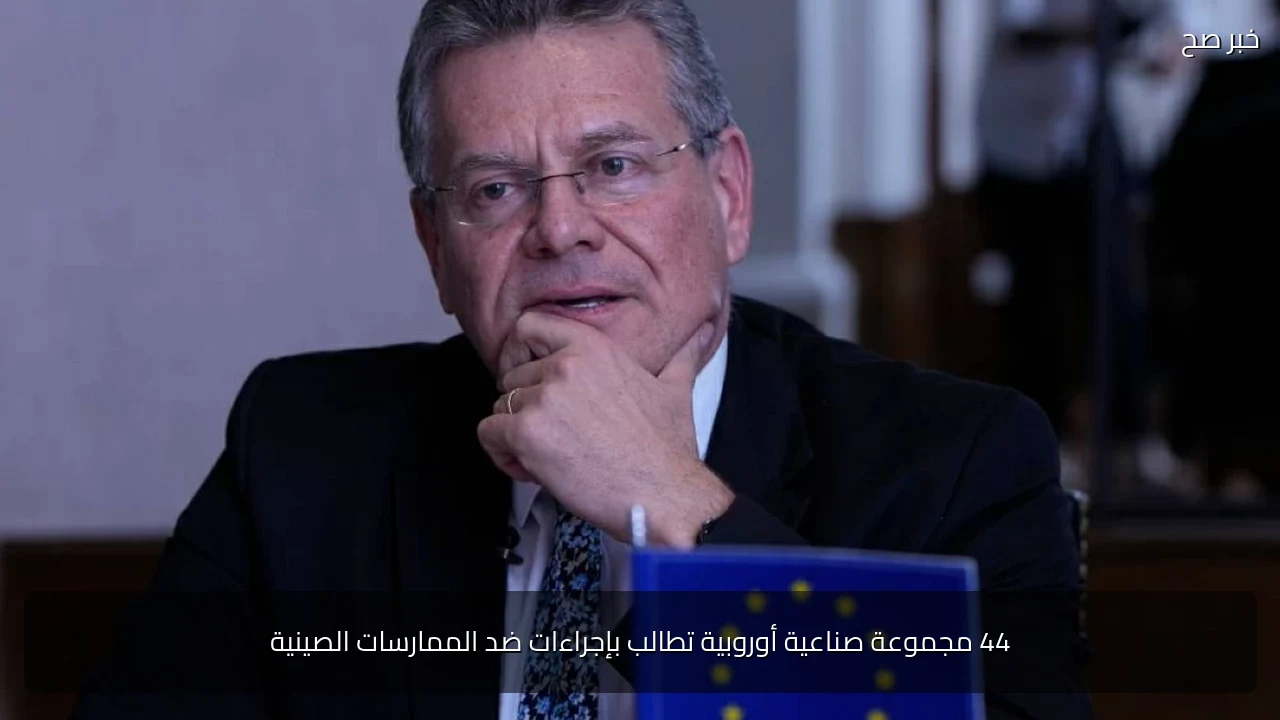 44 مجموعة صناعية أوروبية تطالب بإجراءات ضد الممارسات الصينية