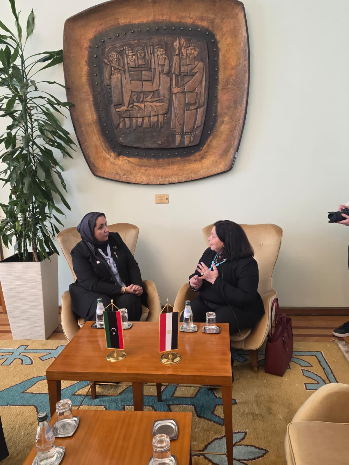 التضامن تستعرض استراتيجية تمكين المرأة المصرية في بلجراد التضامن تستعرض استراتيجية تمكين المرأة المصرية في بلجراد