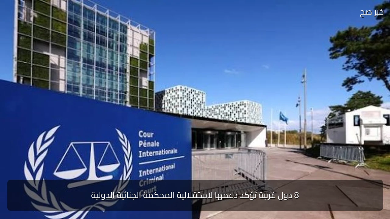 8 دول غربية تؤكد دعمها لاستقلالية المحكمة الجنائية الدولية