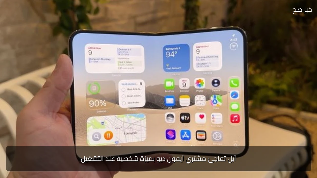 آبل تفاجئ مشتري آيفون ديو بميزة شخصية عند التشغيل