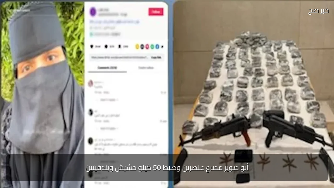 أبو صوير مصرع عنصرين وضبط 50 كيلو حشيش وبندقيتين