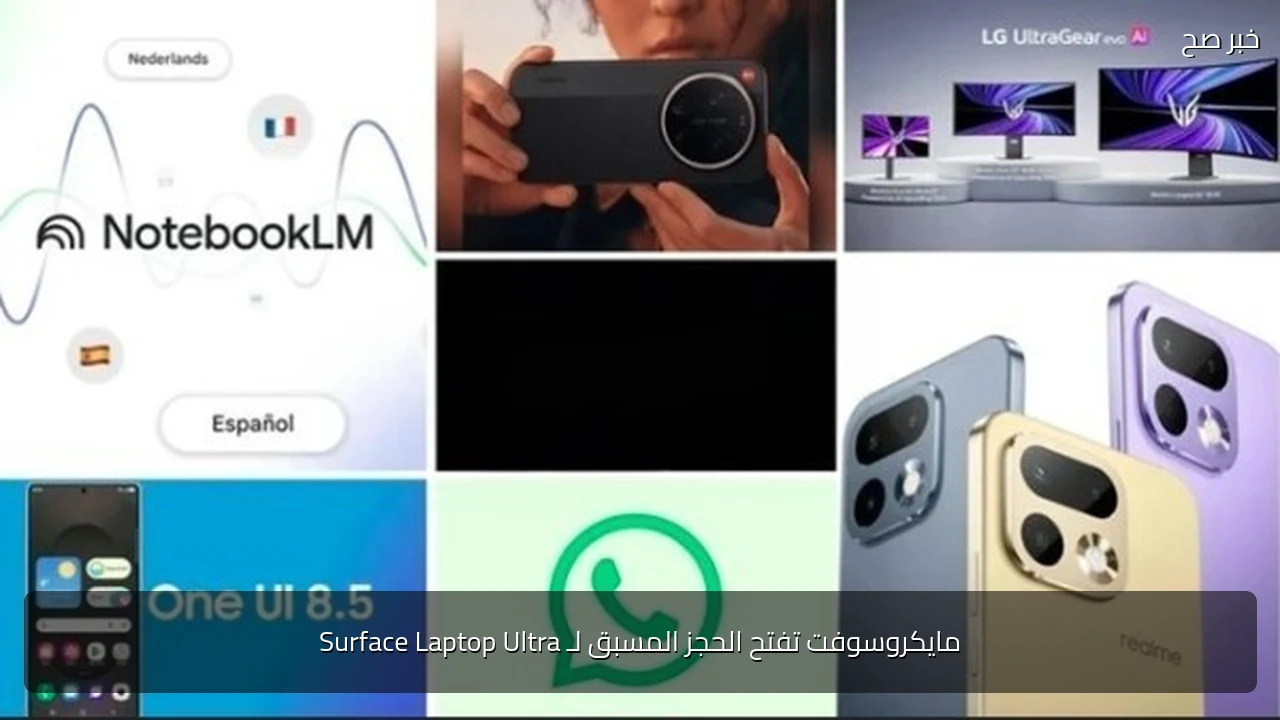مايكروسوفت تفتح الحجز المسبق لـ Surface Laptop Ultra