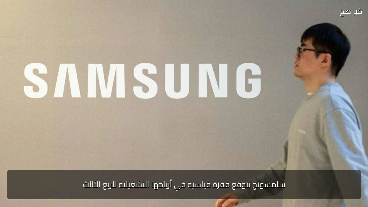 سامسونج تتوقع قفزة قياسية في أرباحها التشغيلية للربع الثالث