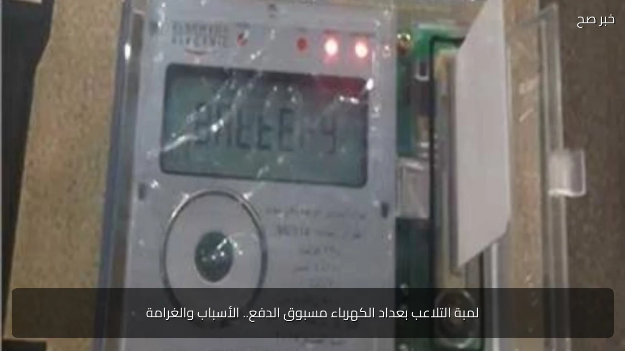 لمبة التلاعب بعداد الكهرباء مسبوق الدفع.. الأسباب والغرامة