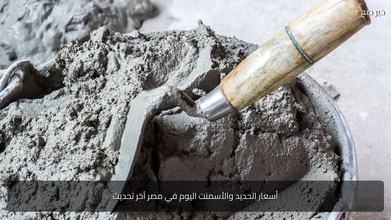 أسعار الحديد والأسمنت اليوم في مصر آخر تحديث