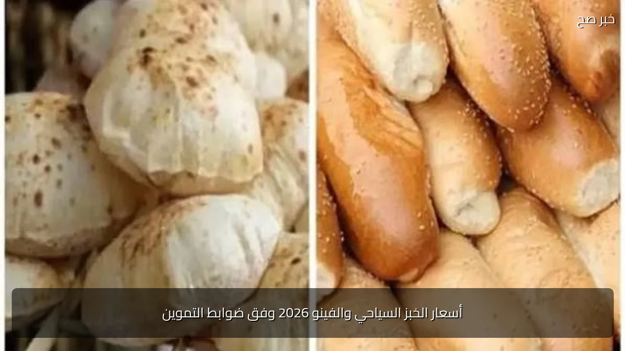 أسعار الخبز السياحي والفينو 2026 وفق ضوابط التموين