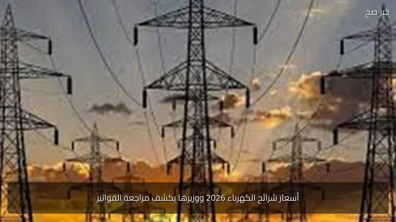 أسعار شرائح الكهرباء 2026 ووزيرها يكشف مراجعة الفواتير