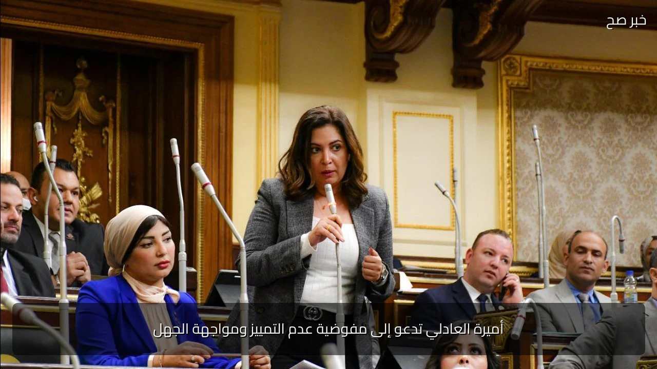أميرة العادلي تدعو إلى مفوضية عدم التمييز ومواجهة الجهل