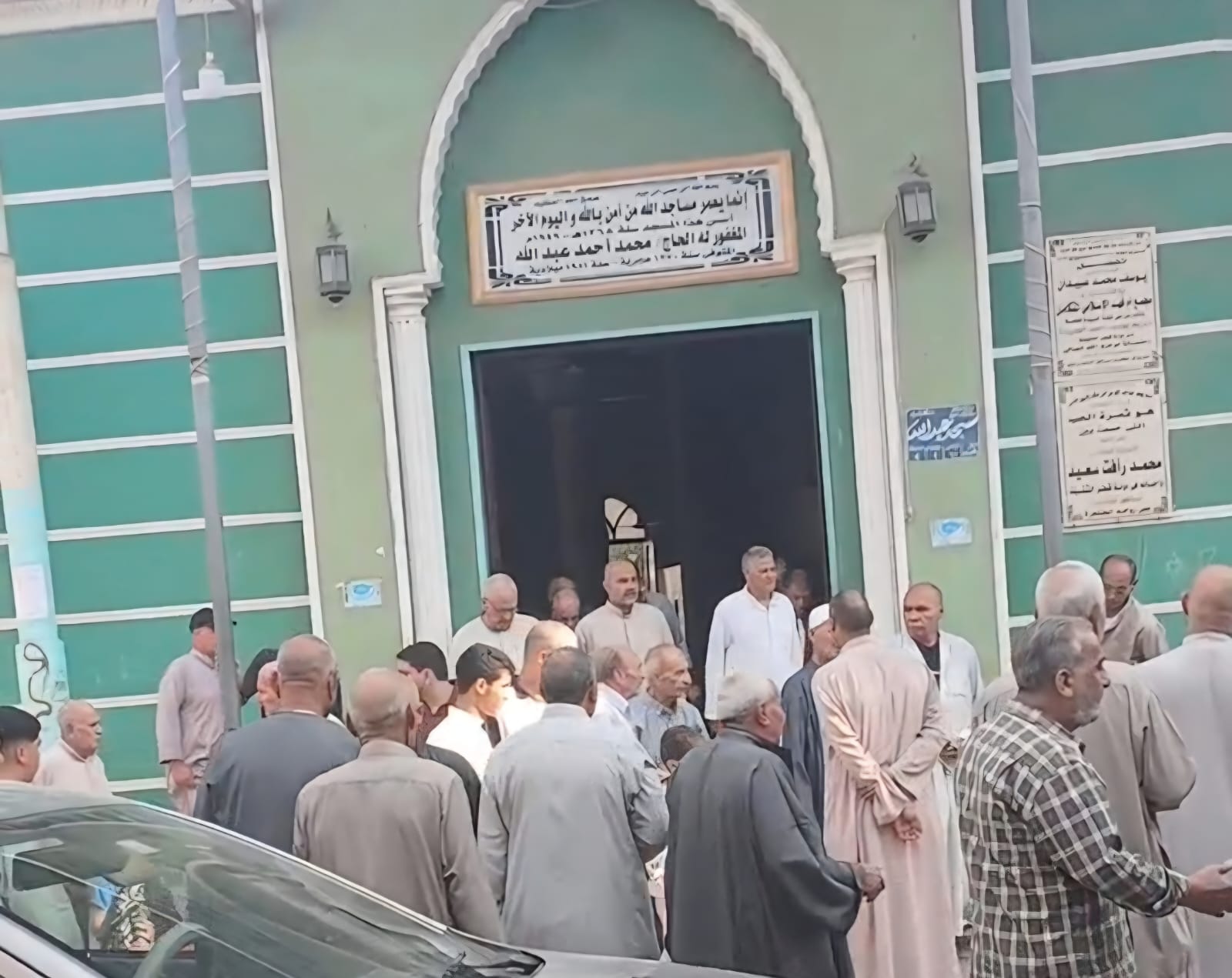 أهالي كفر ديما بالغربية يشيعون جثمان الأم ضحية نجلها