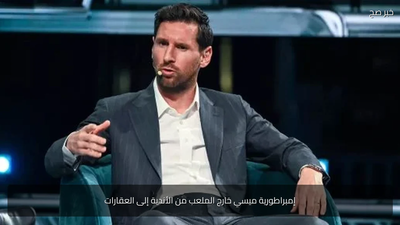 إمبراطورية ميسي خارج الملعب من الأندية إلى العقارات