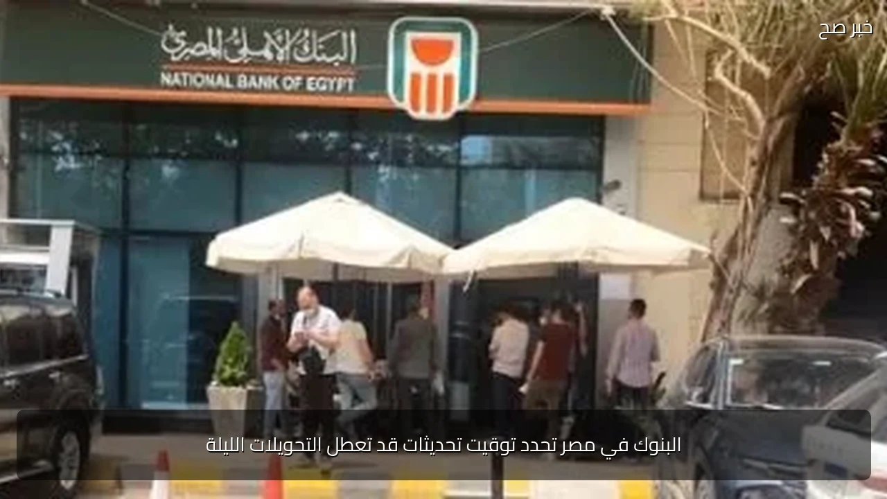 البنوك في مصر تحدد توقيت تحديثات قد تعطل التحويلات الليلة