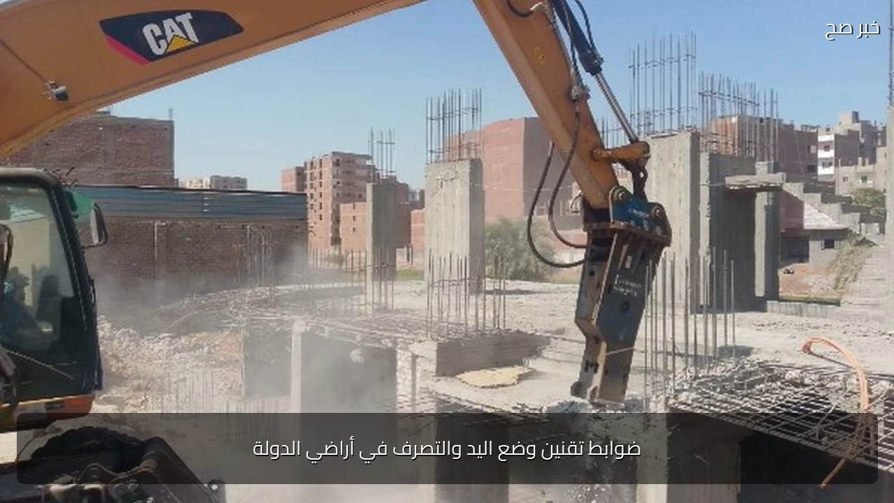ضوابط تقنين وضع اليد والتصرف في أراضي الدولة